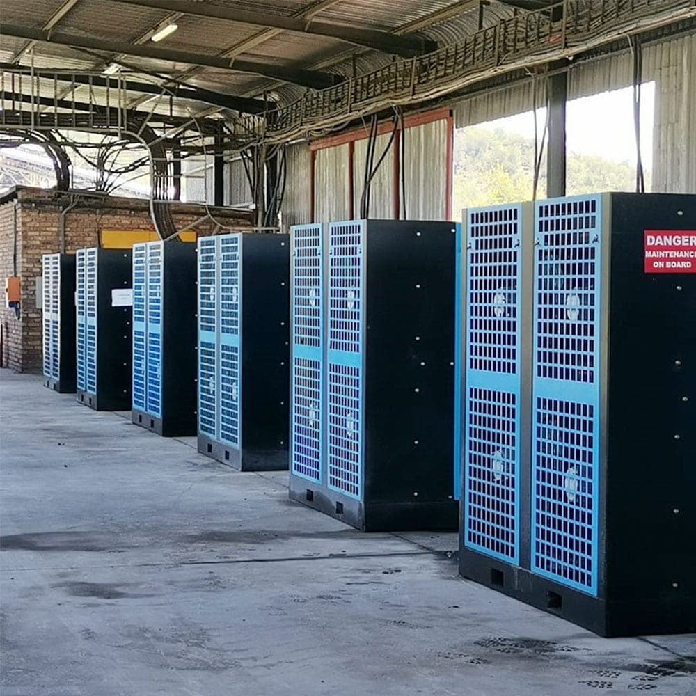 BAOFN compressor installation on an industrial site